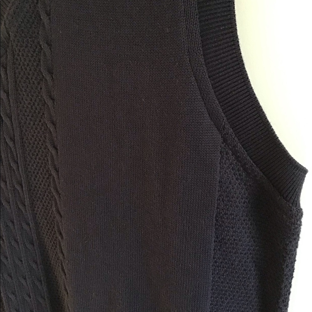 Cutter and Buck men’s sweater vest navy blue Jack Daniels - Picture 3 of 4
